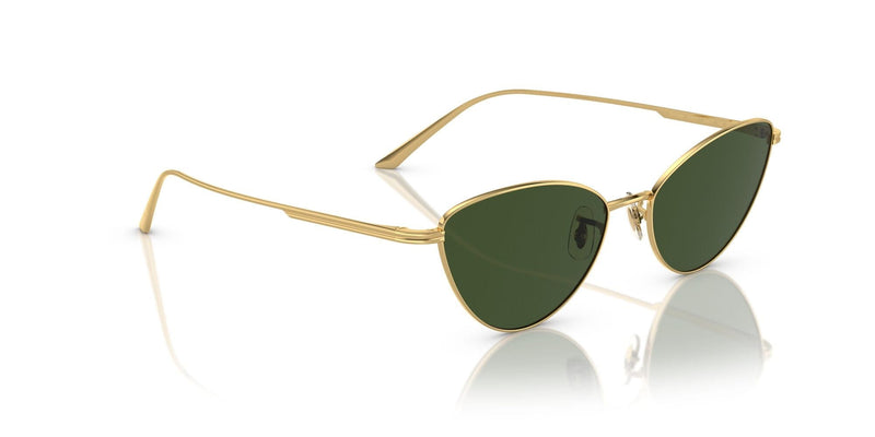 OV1328S 533271 Khaite (52) 1989C gold/vibrant green lens