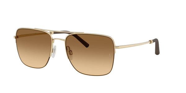 0OV1343S 503513 (56) R2  gold/saddle gradient to dark lens