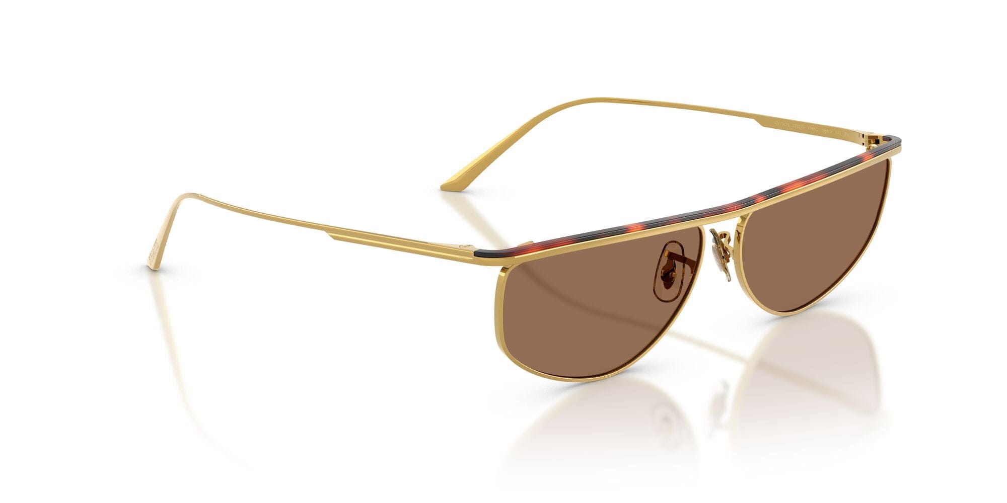 OV1367S 533273 Khaite size 59 gold dark  mahogany/brown lens