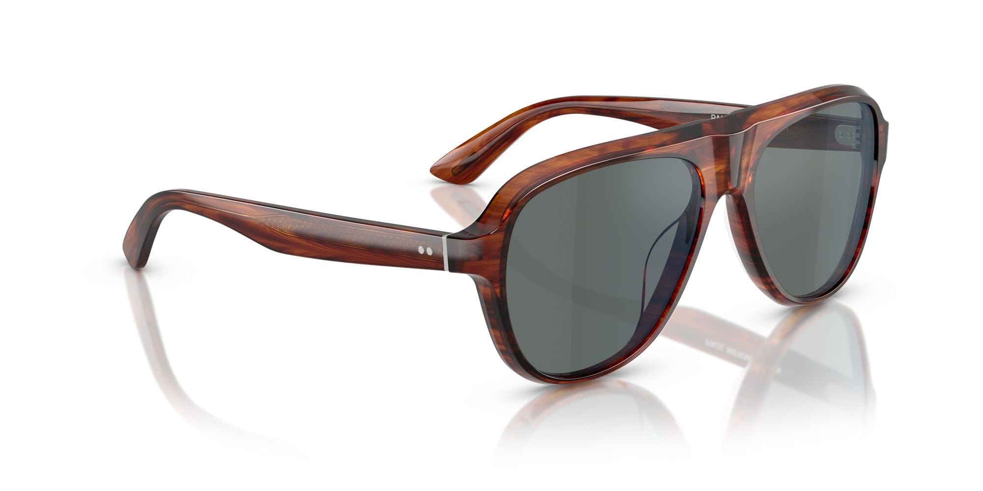 0OV5581SU 1721W5 Paul Newman dark amber smoke/regal blue lens