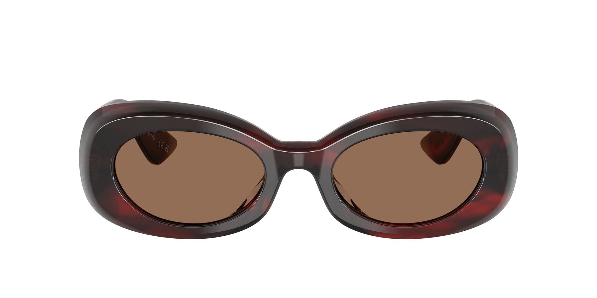 0OV5606SU 167573 Khaite 1992C bordeaux bark/brown lens
