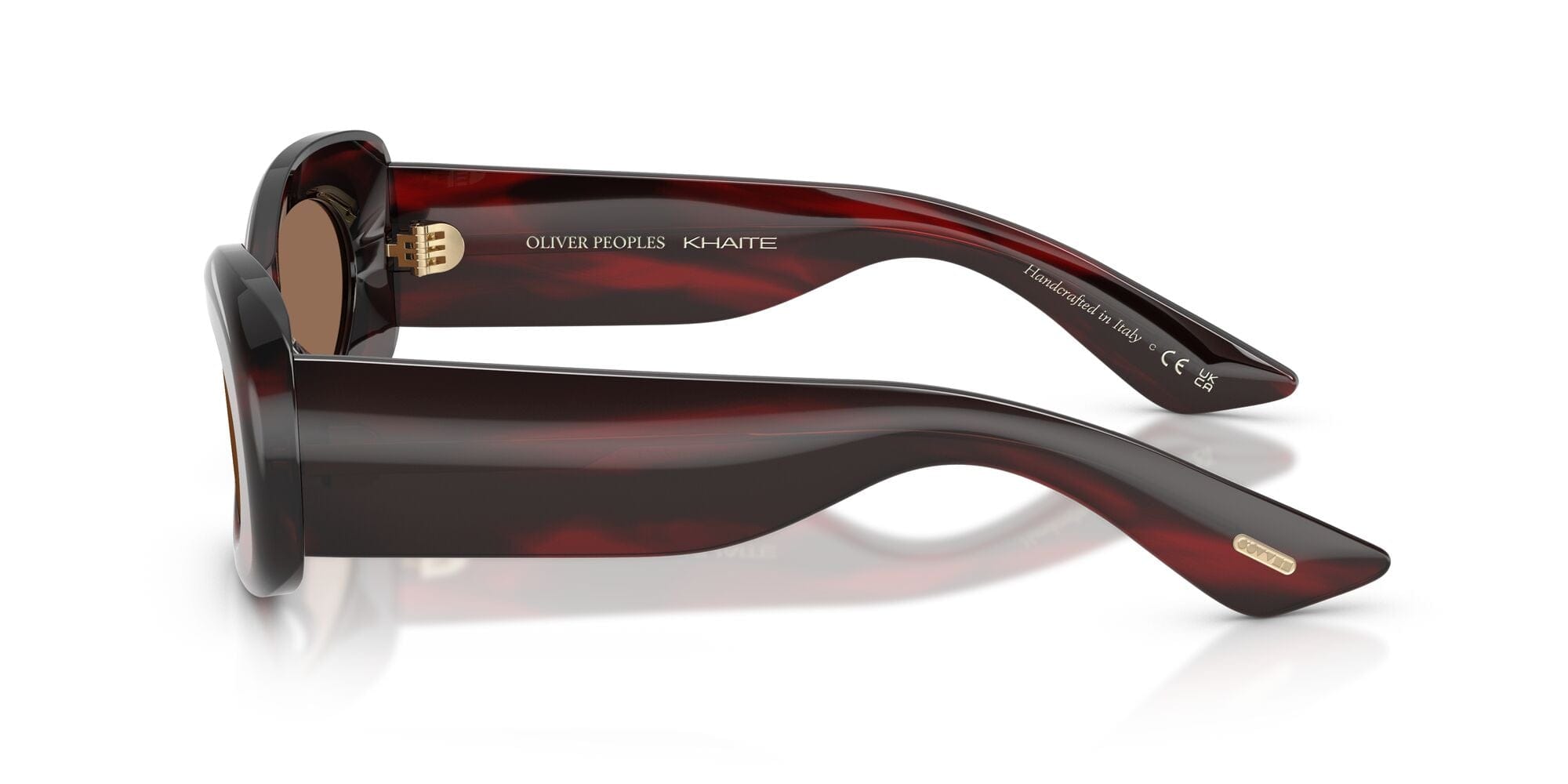 0OV5606SU 167573 Khaite 1992C bordeaux bark/brown lens