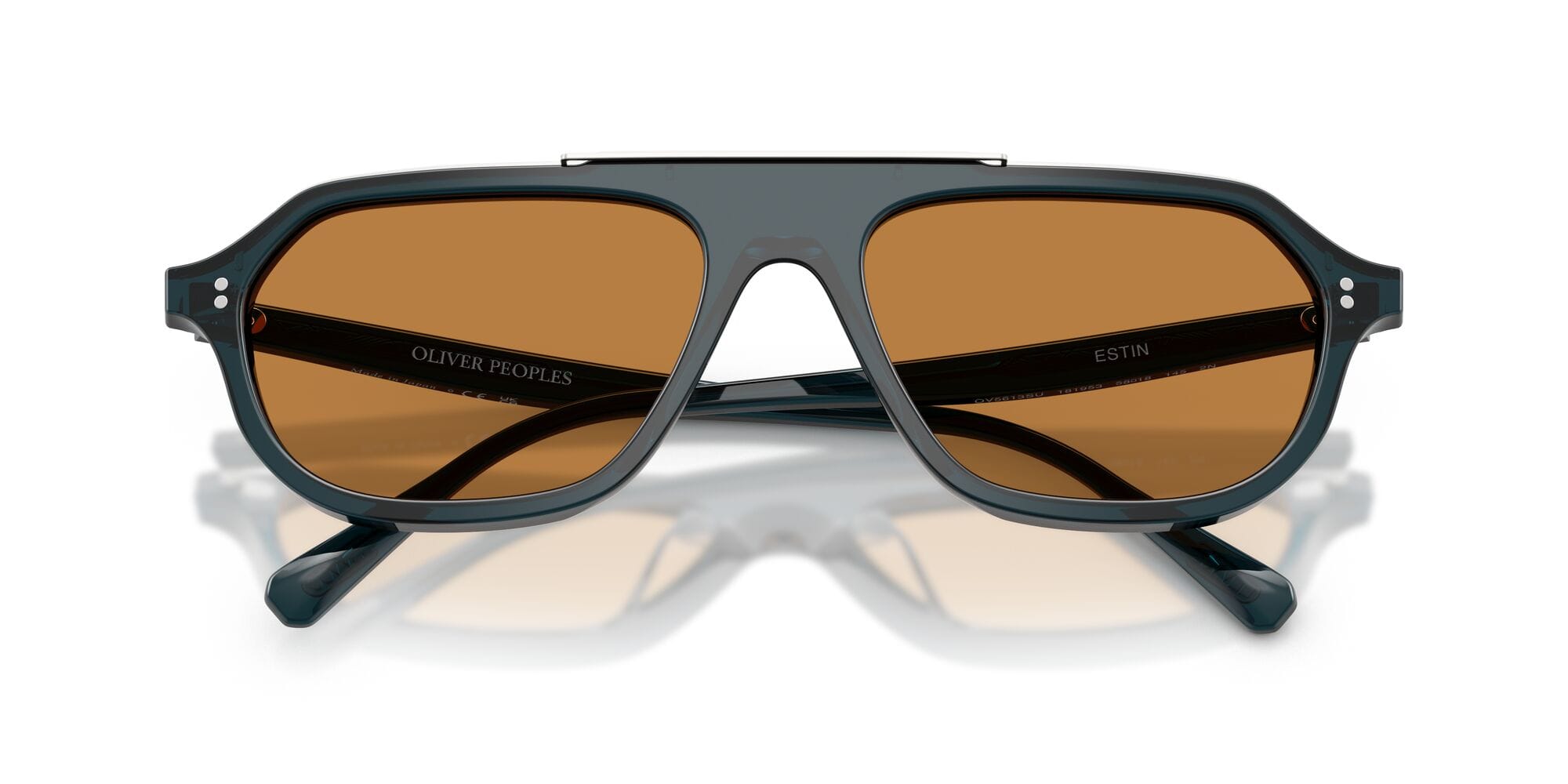 0ov5613SU 181953 Estin midnight teal/cognac lens