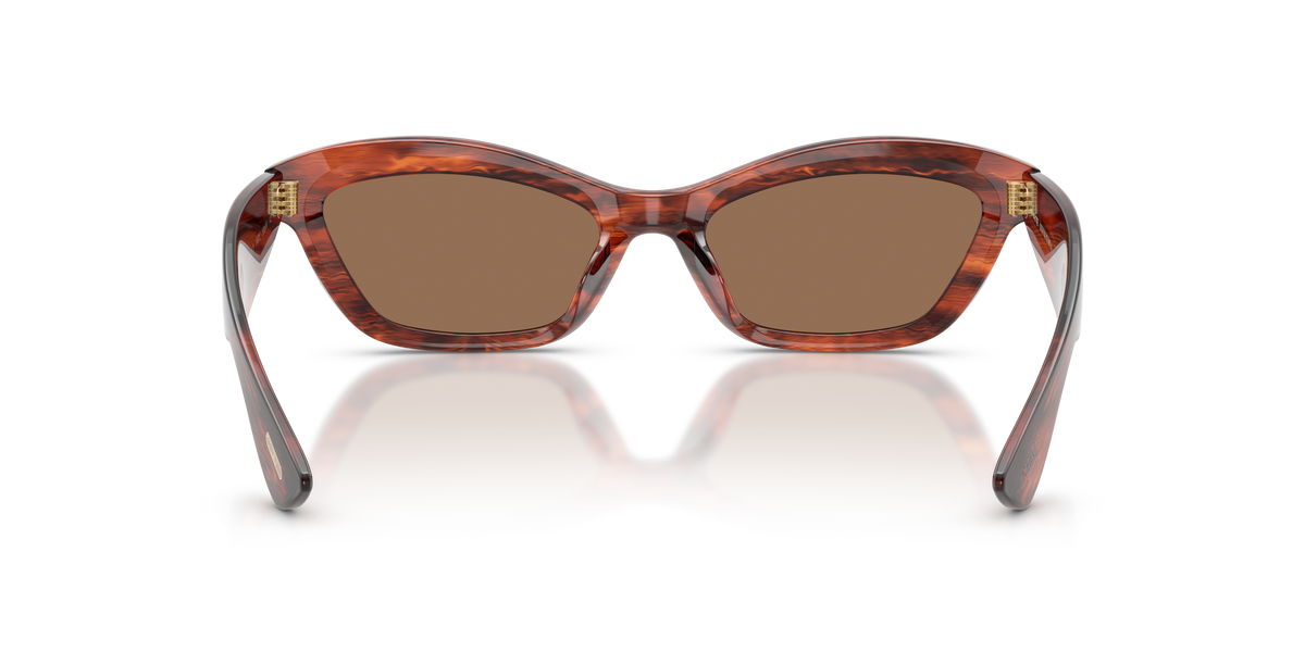 0OV5637SU 172573 vintage red tortoise/brown lens sunglasses