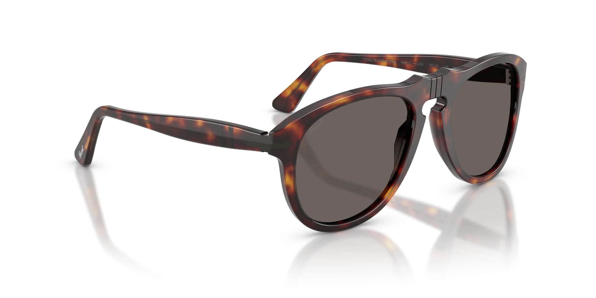 PO0649NE 24/B1 size 56 havana/dark grey lens