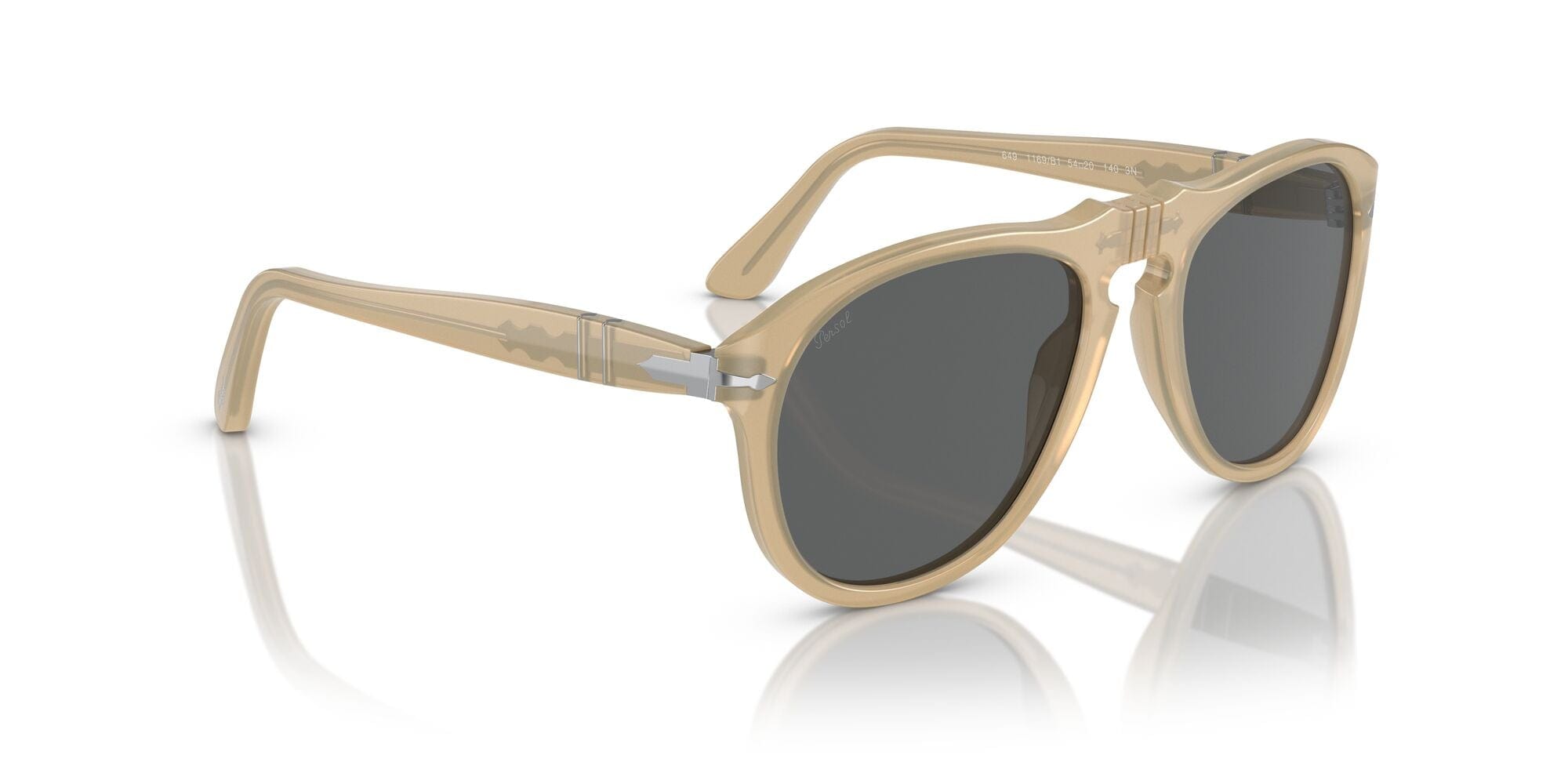PO0649 1169B1 size 54 opal beige/dark grey lens
