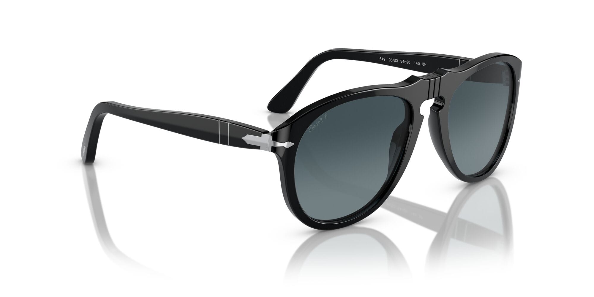 PO0649NE 95/S3 size 56 black/polarised gradient blue lens