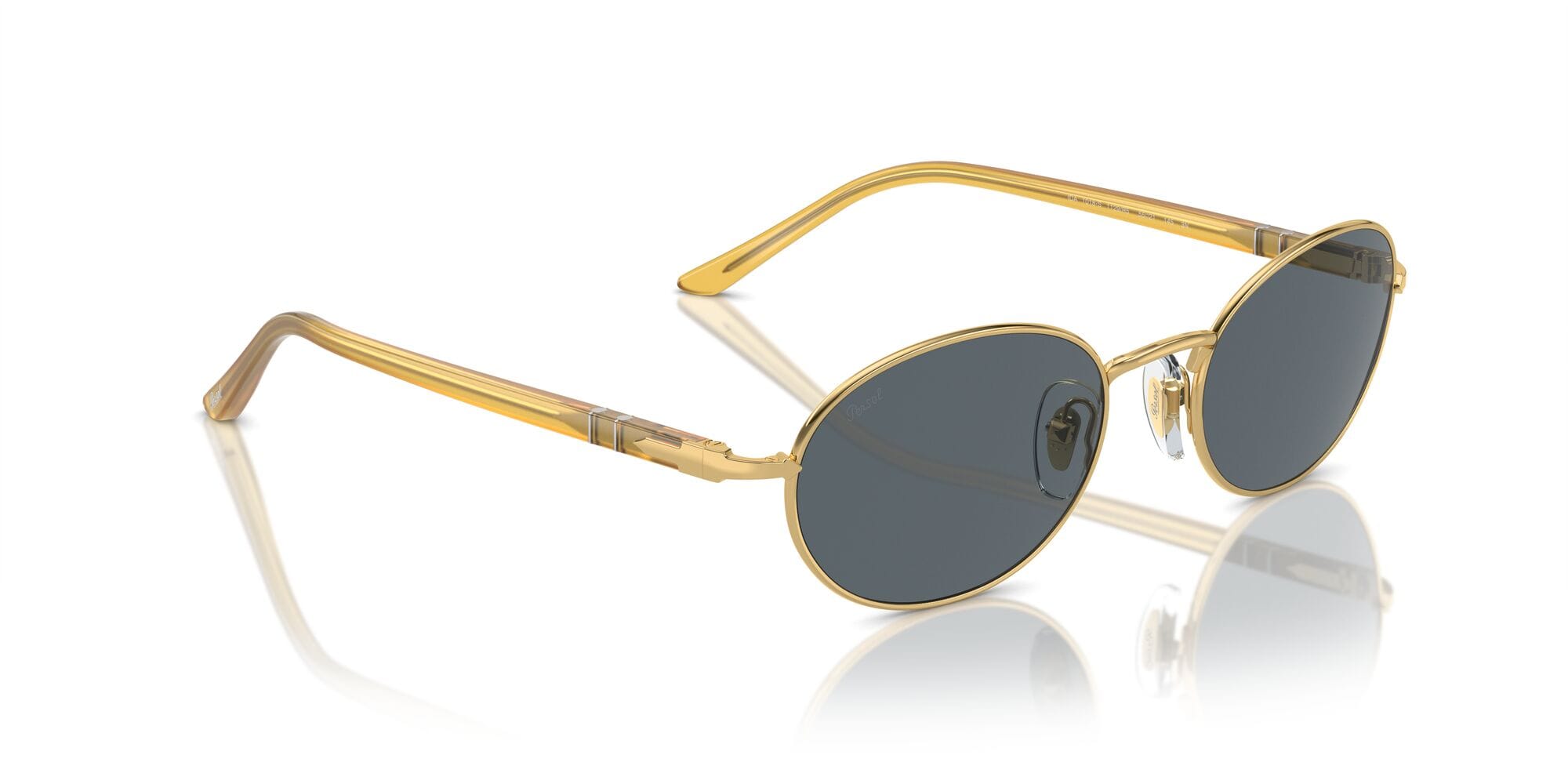PO1018S 1129R5  size 52 gold/blue lens
