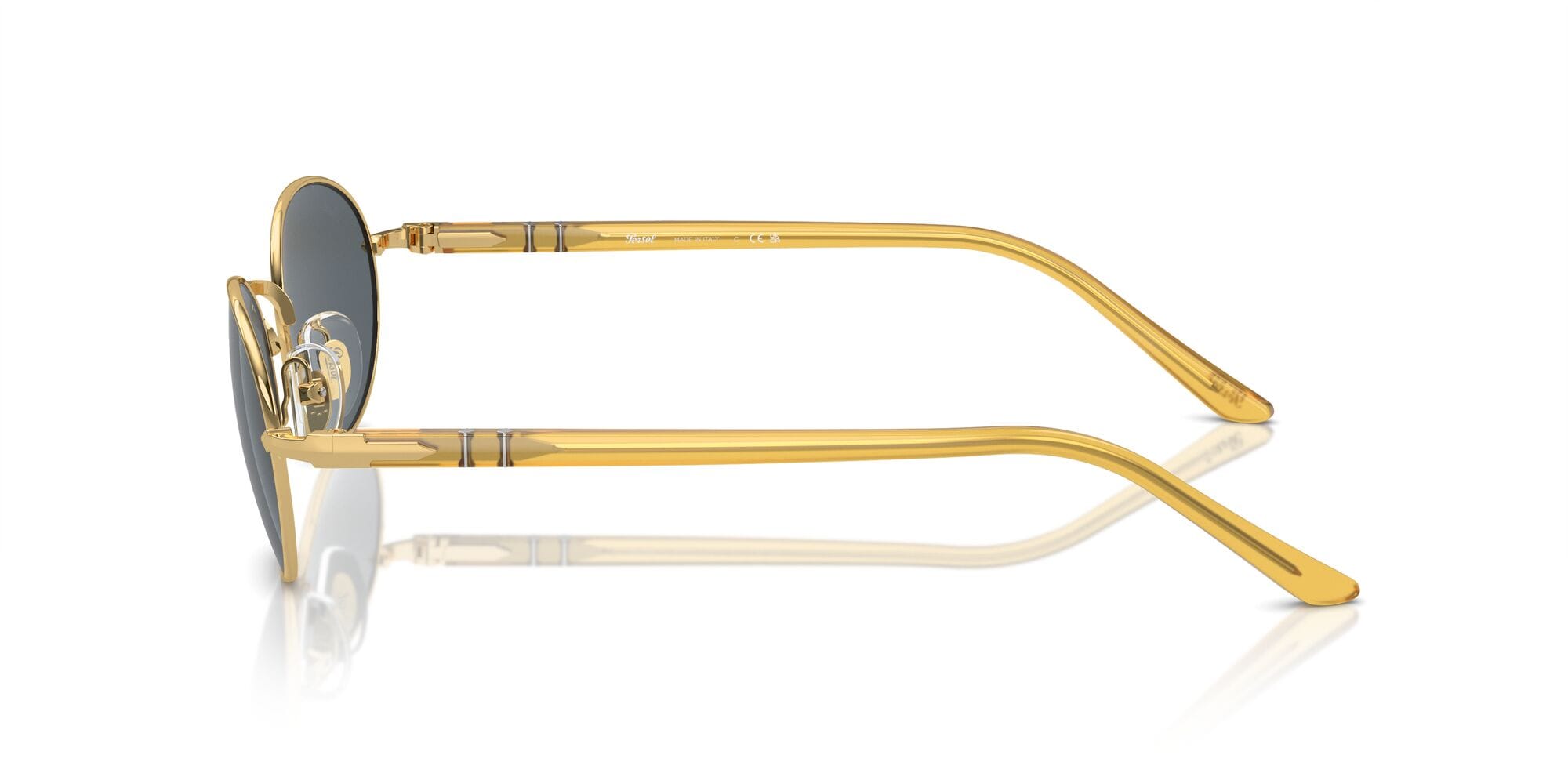PO1018S 1129R5  size 52 gold/blue lens