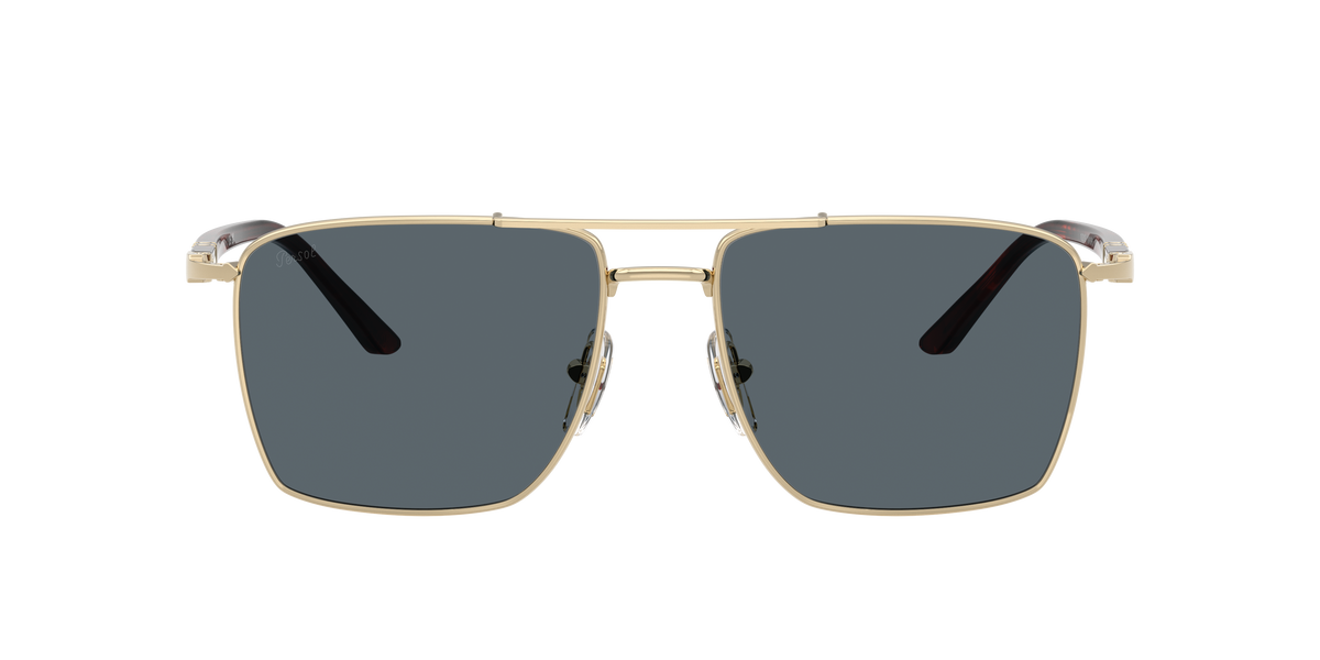 PO1031S 1076R5 gold/blue lens sunglasses