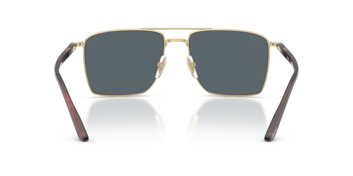 PO1031S 1076R5 gold/blue lens sunglasses