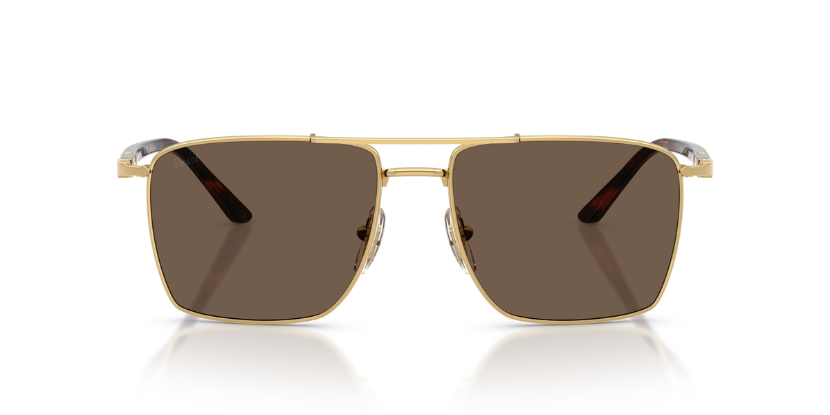 PO1031S 11568T gold plating/dark brown lens sunglasses
