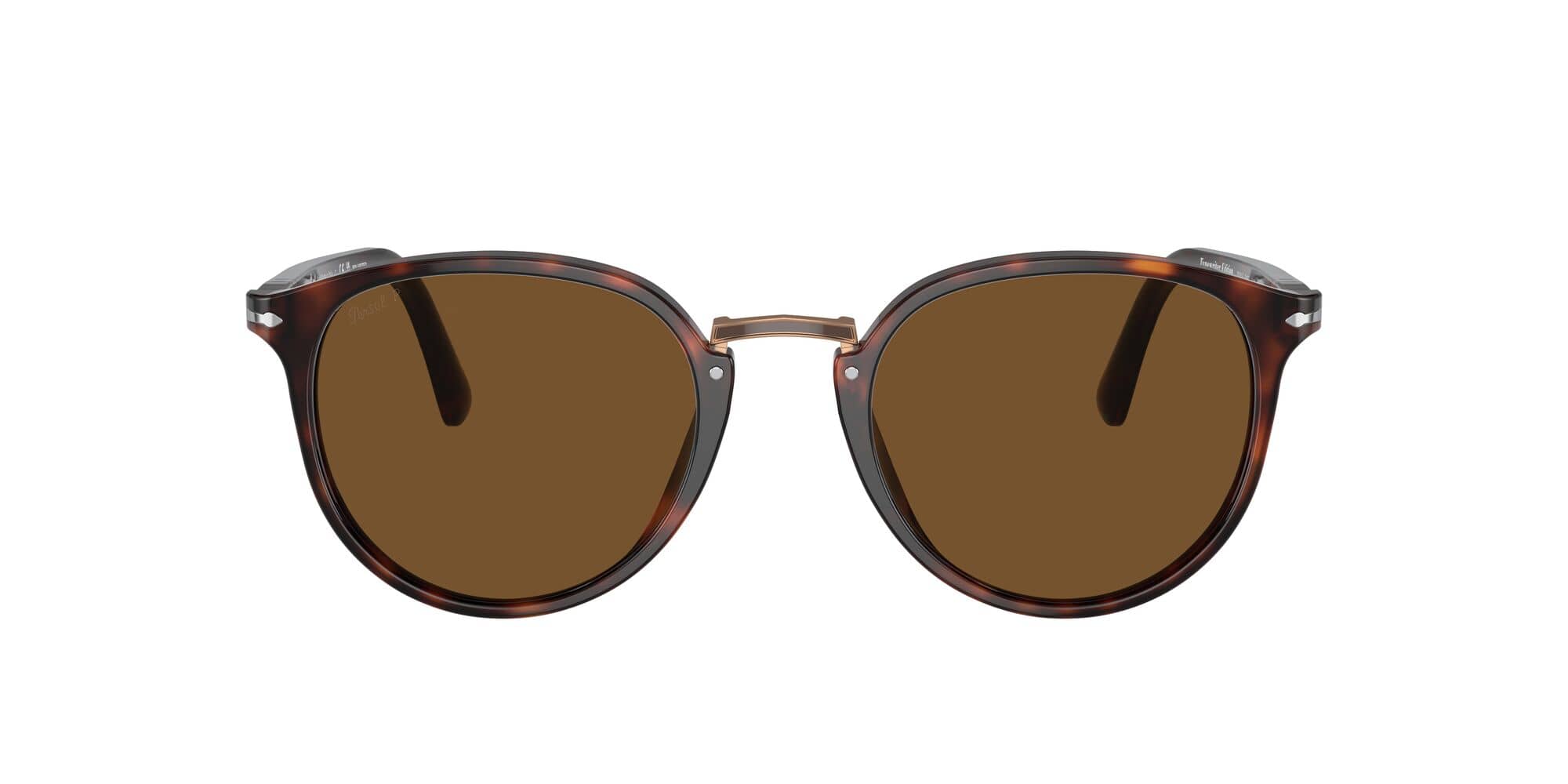 PO3210S 24/57 size 54  havana/brown polarised