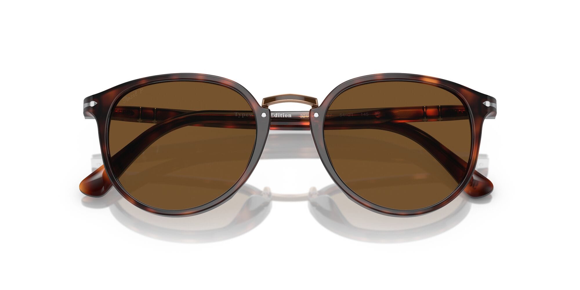 PO3210S 24/57 size 54  havana/brown polarised
