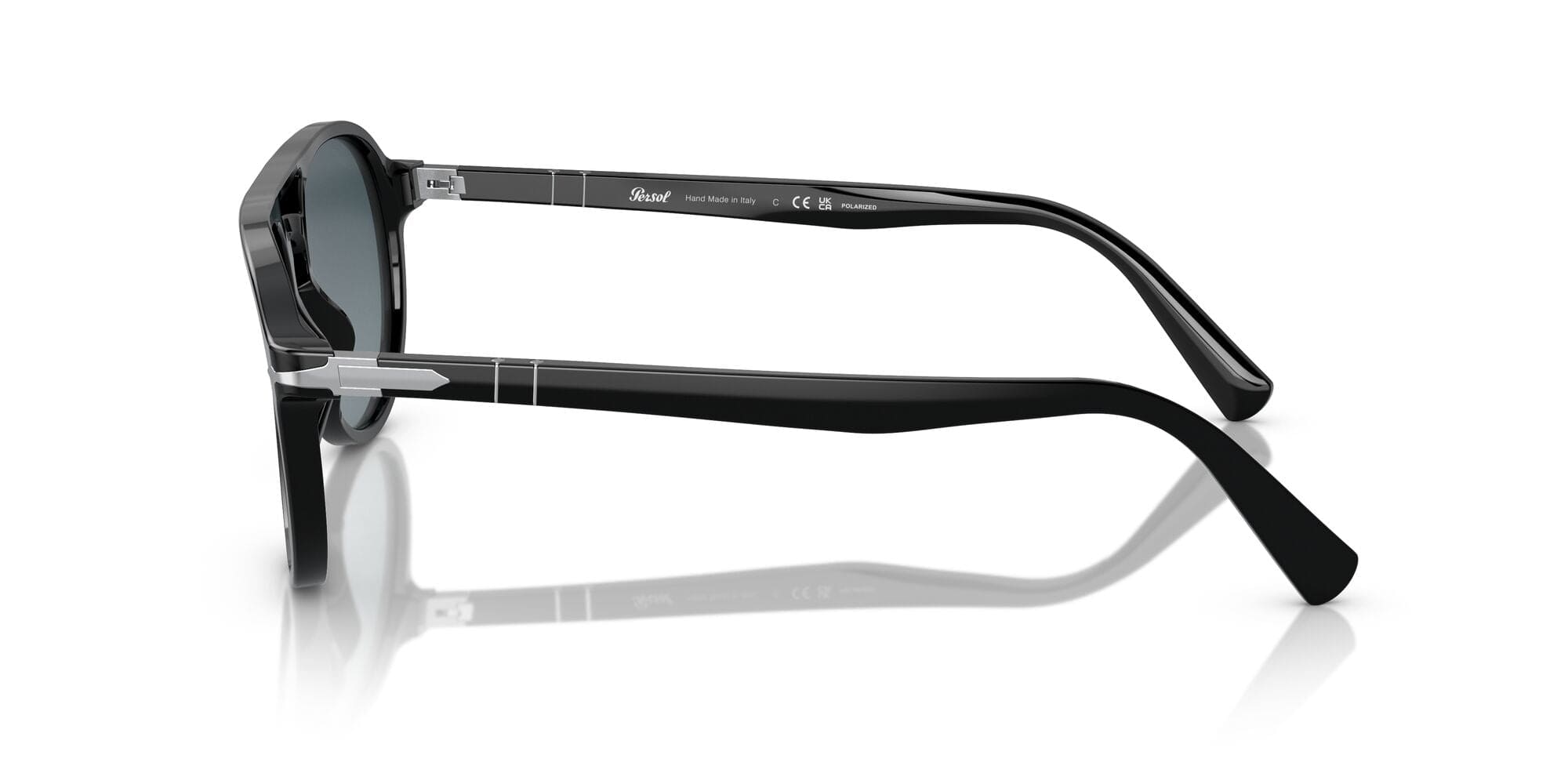 PO3235S 095/S3 size 55 black/blue gradient polarised lens