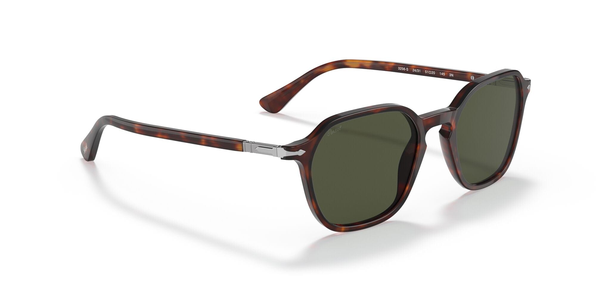 PO3256S 24/31 size 51  havana/green lens