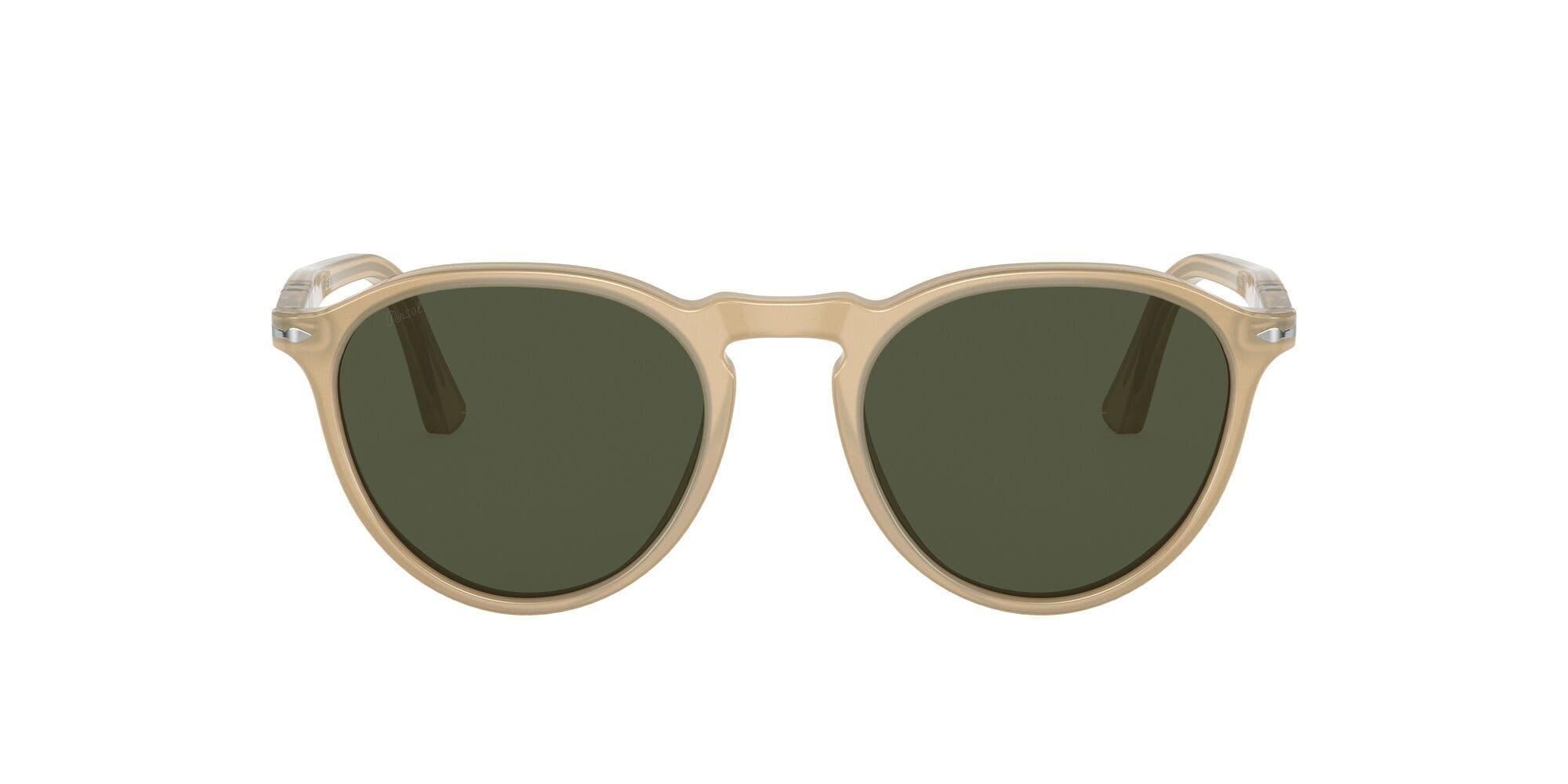 PO3286S 116931 size 51 champagne/green lens
