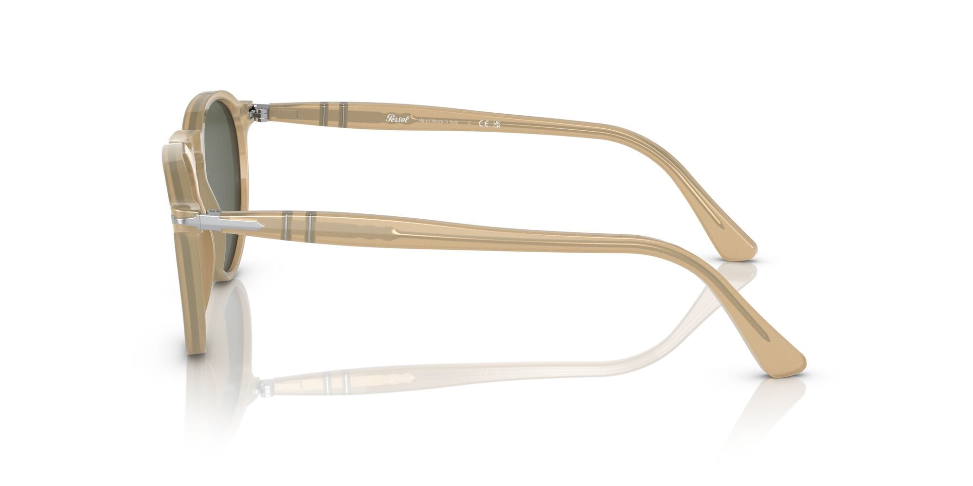 PO3286S 116931 size 51 champagne/green lens