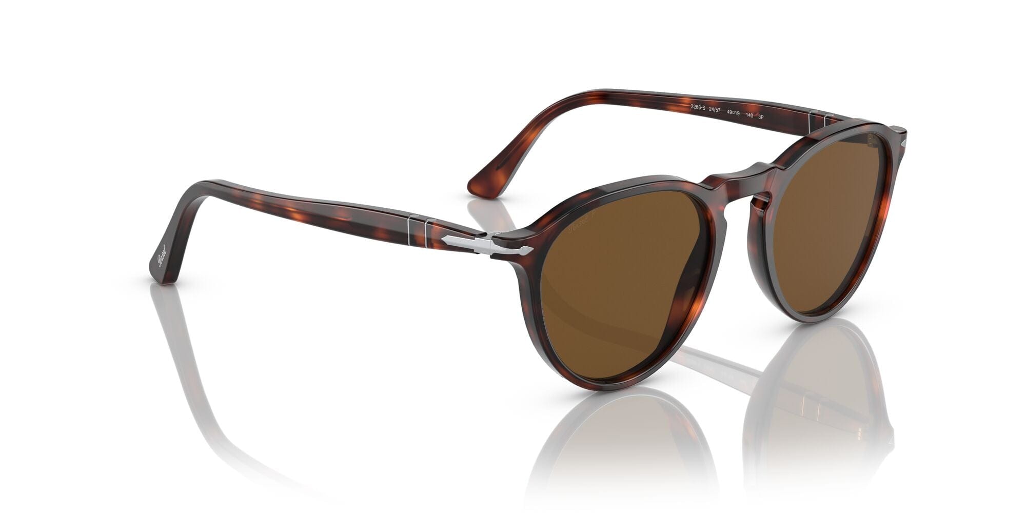 PO3286S 24/57 size 51 havana /brown polarised lens