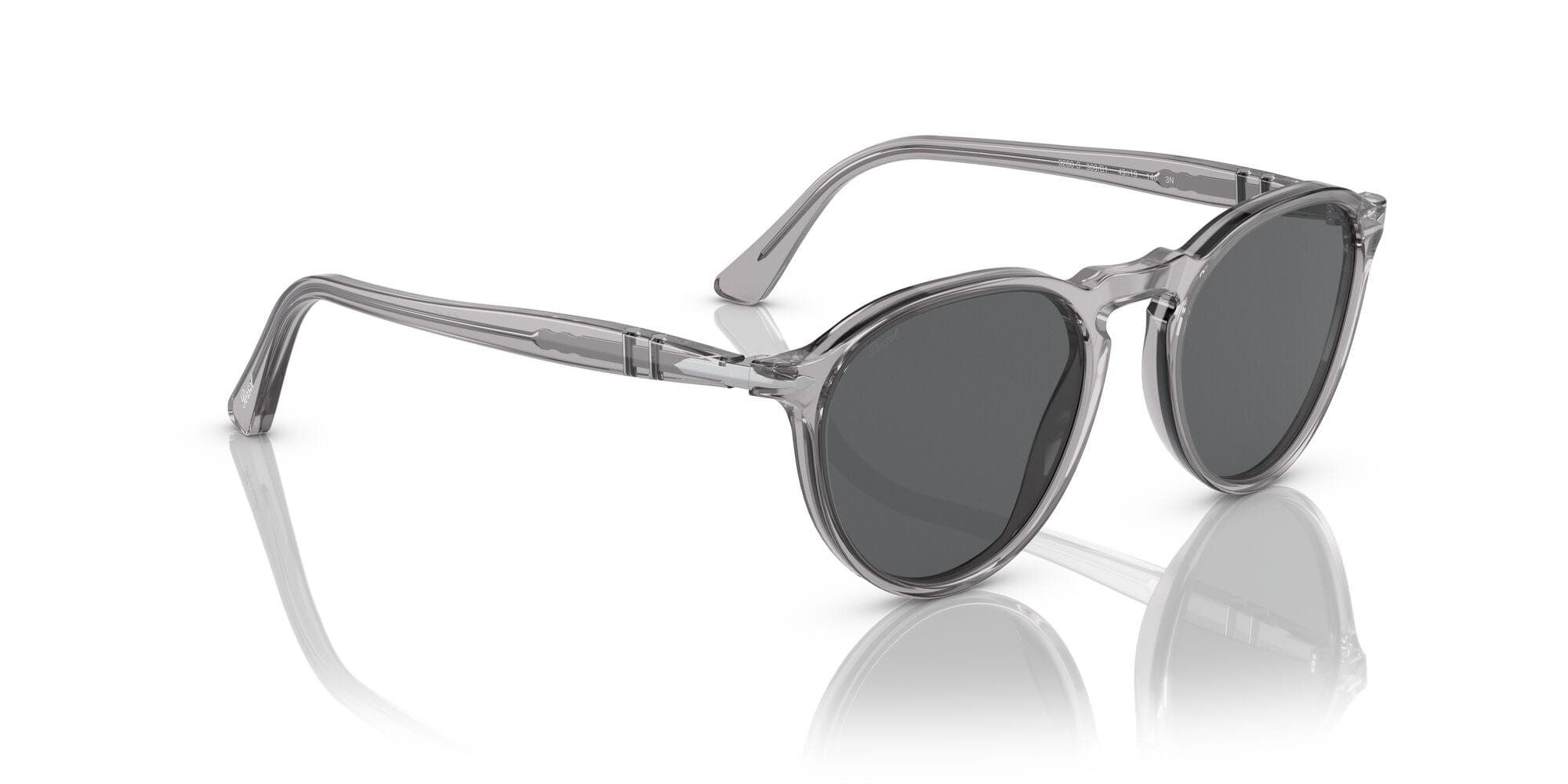 PO3286S 309/B1 size 51 transparent grey/dark grey lens