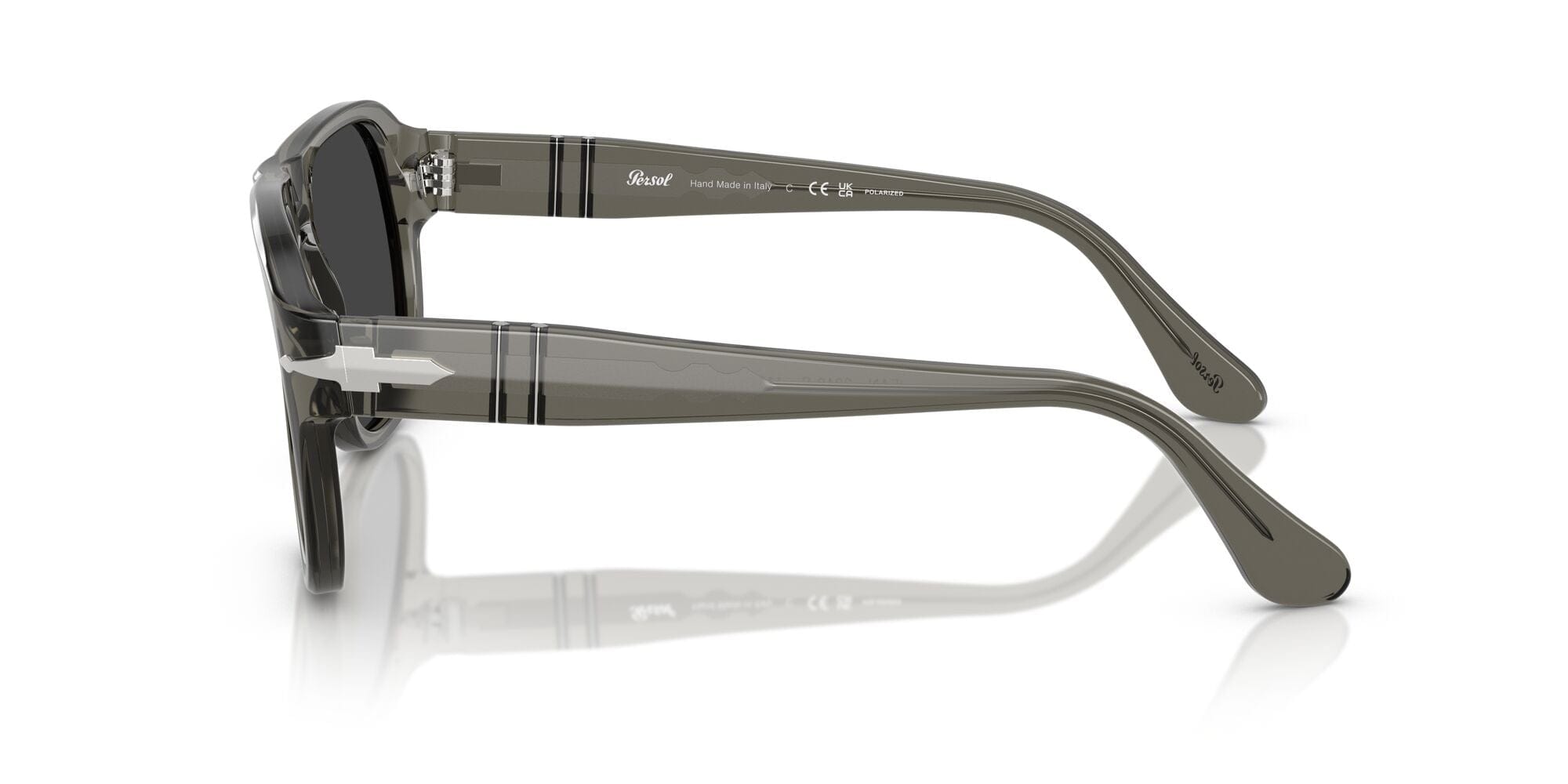 PO3310S 1103/48 size 57 smoke/polarised black lens