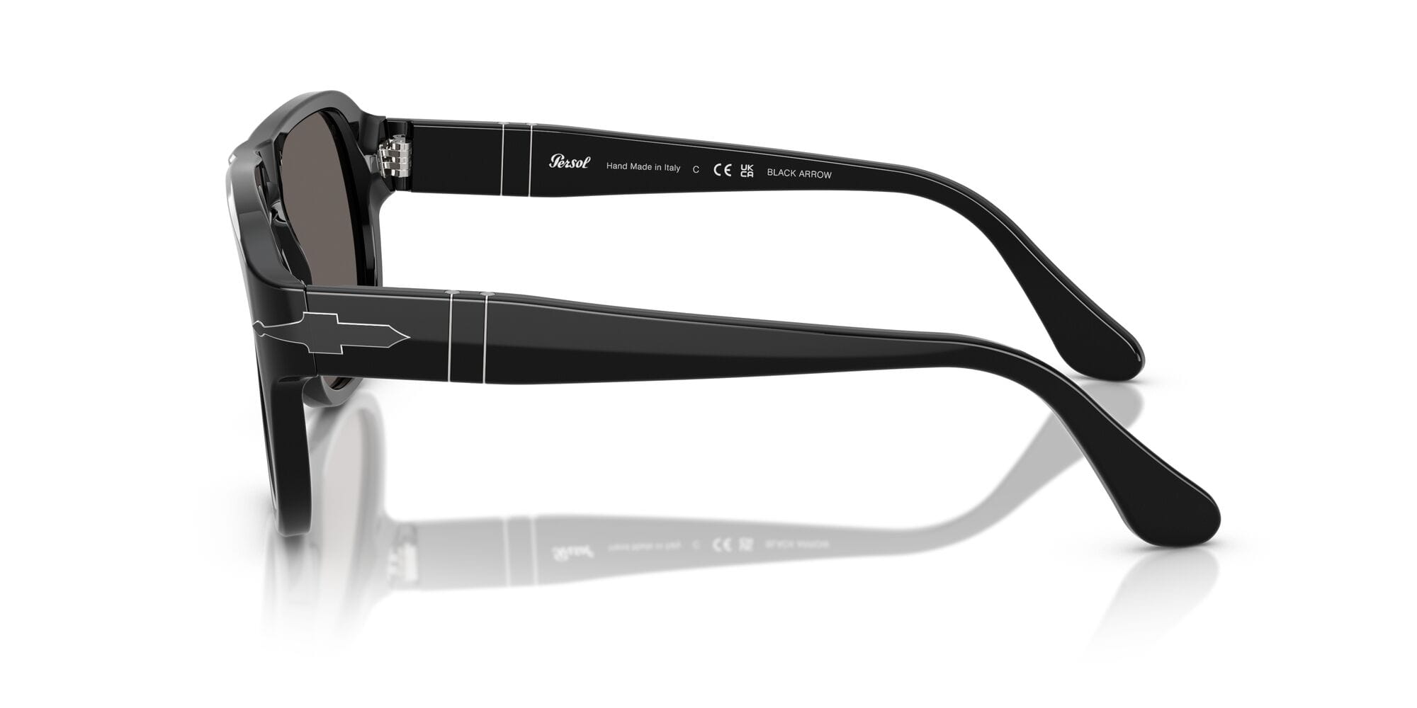PO3310S B95/B1 size 57 black/dark grey lens