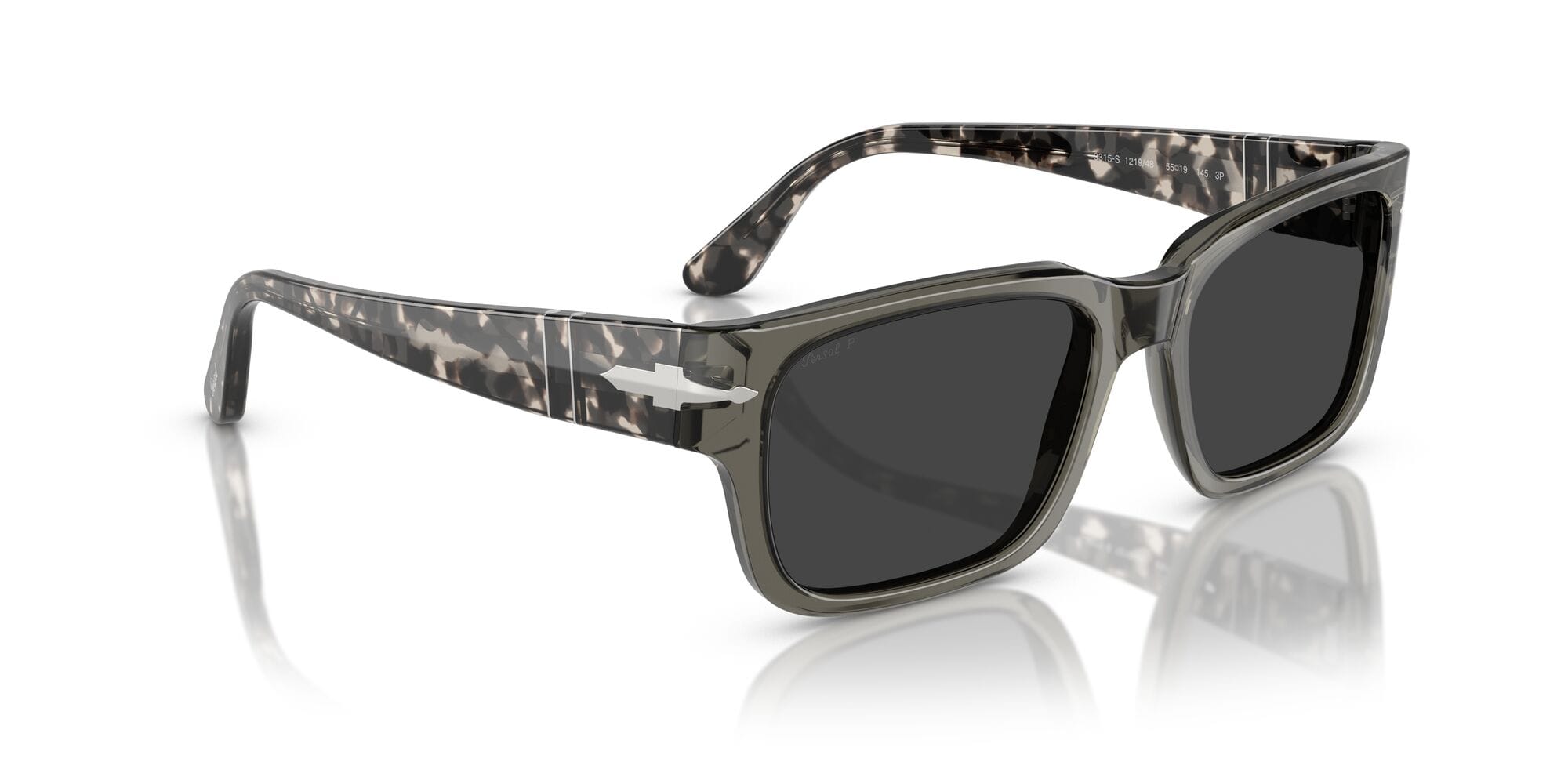PO3315S 121948 size 55 smoke/polarised black lens