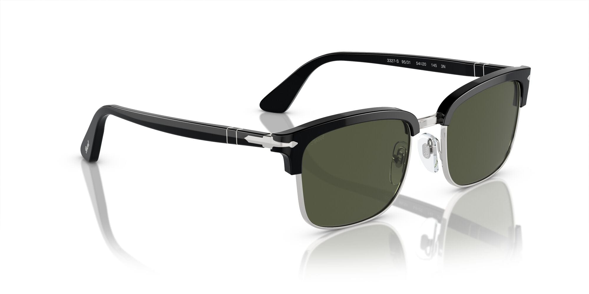 PO3327S 95/31 size 56 black/green lens