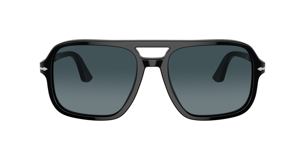 PO3328S 95/S3 size 58 black/blue gradient polarised lens