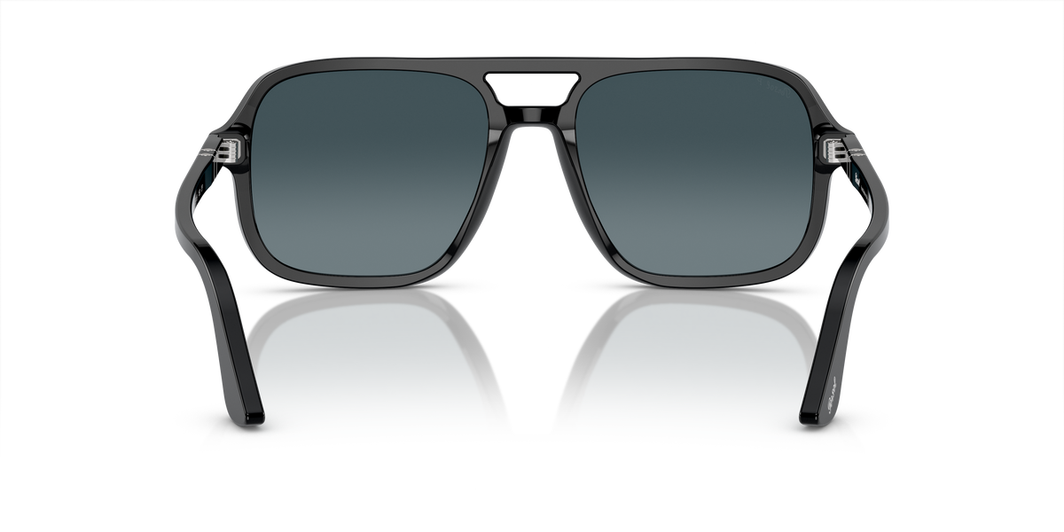 PO3328S 95/S3 size 58 black/blue gradient polarised lens