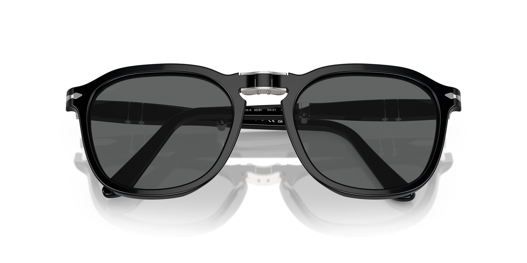 PO3345S 95/B1  size 54 black folding/grey lens