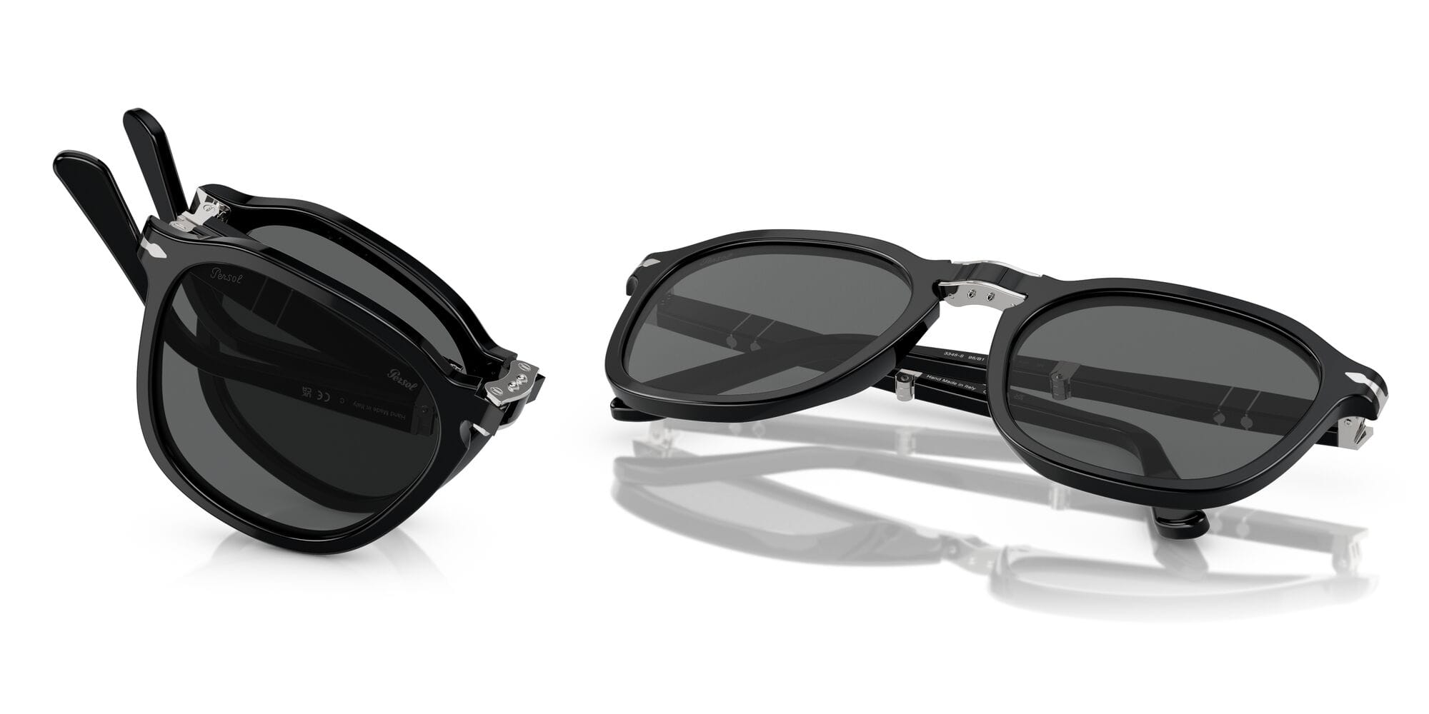 PO3345S 95/B1  size 54 black folding/grey lens