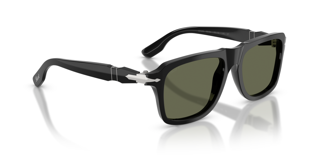 PO8002S 95/58 size 55 black/polarised green lens