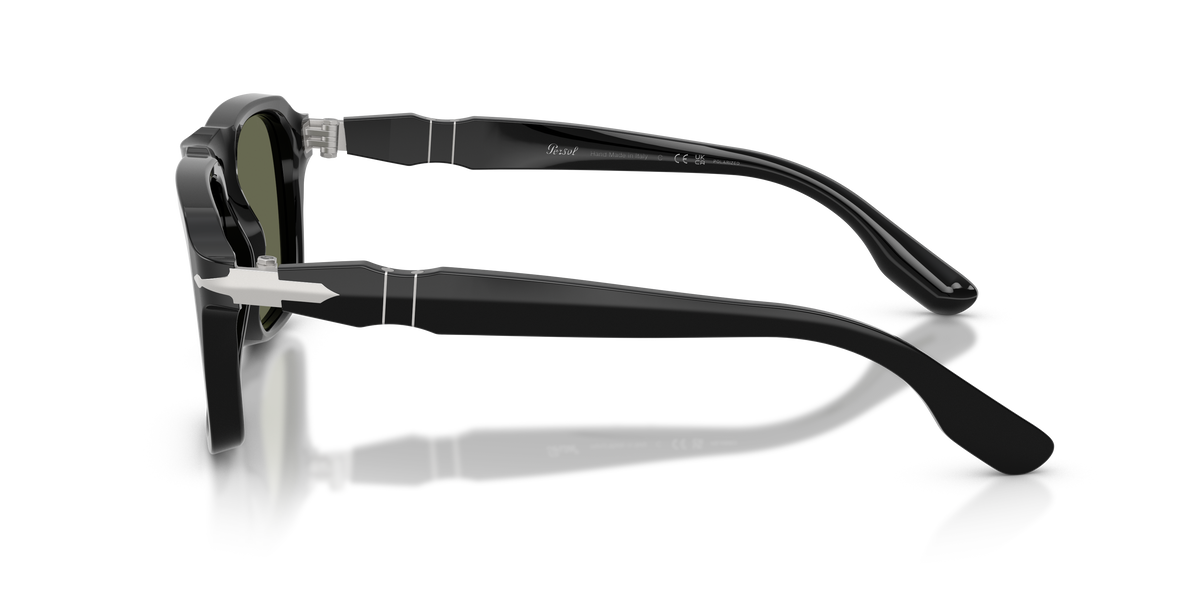 PO8002S 95/58 size 55 black/polarised green lens