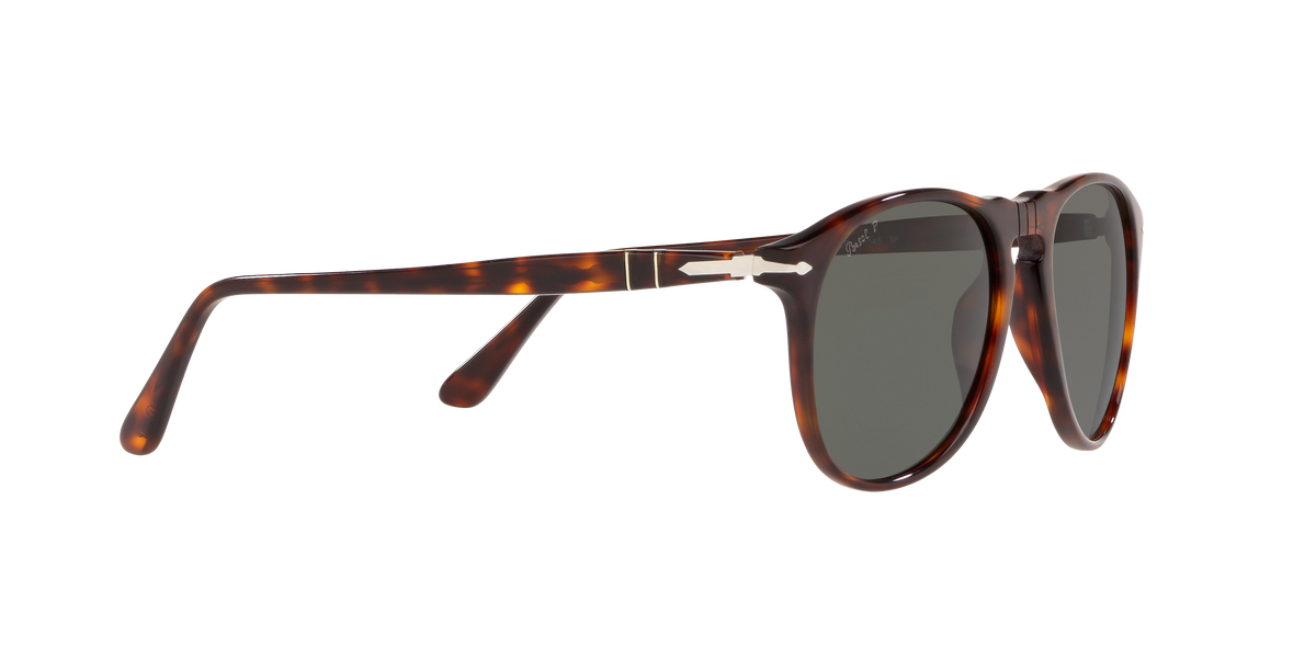 PO9649 24/58 size 55 havana/green polarised lens