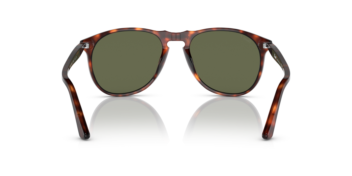 PO9649 24/58 size 55 havana/green polarised lens