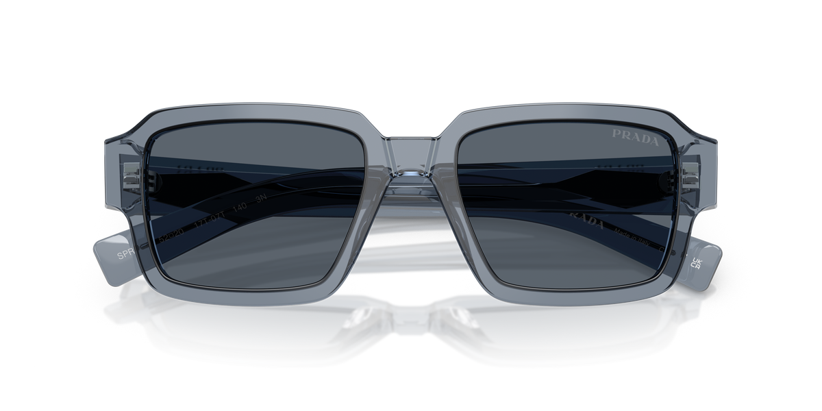SPR02ZS 17T07T transparent ocean/dark blue lens