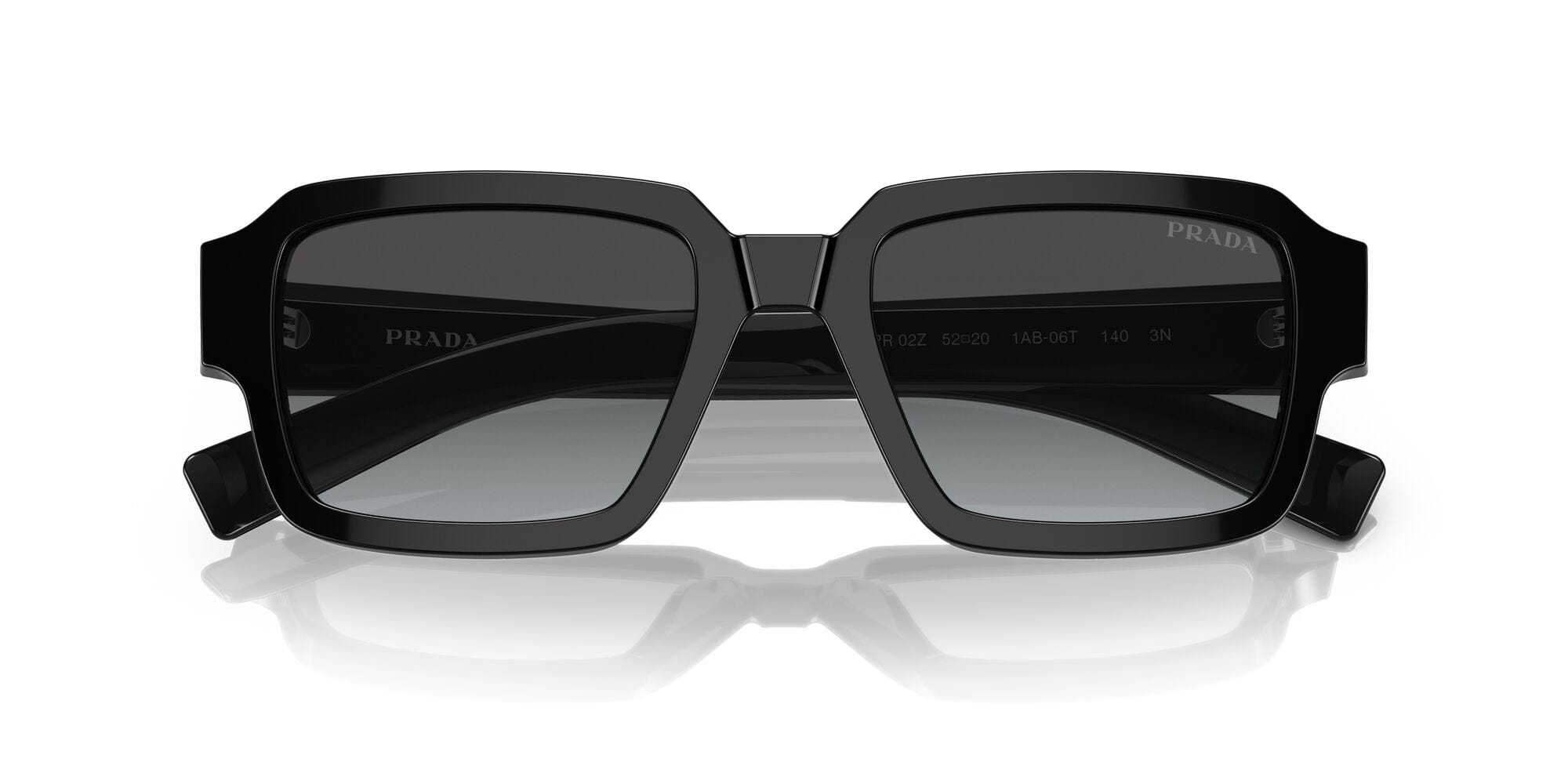 SPR02ZS 1AB06T black/grey gradient lens