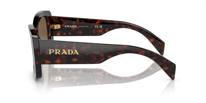 SPRA08S 16N5Y1 briar tortoise/dark brown lens