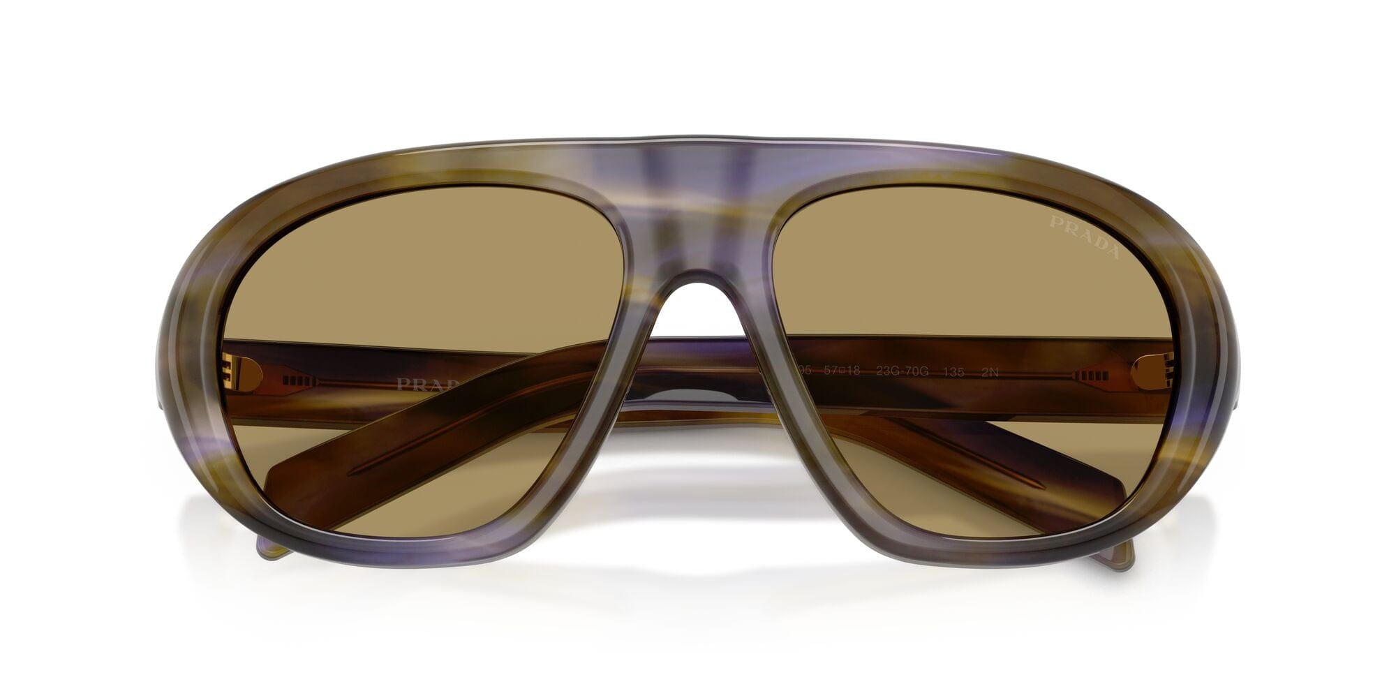 SPRC05S 23G70G striped laguna/green olive lens