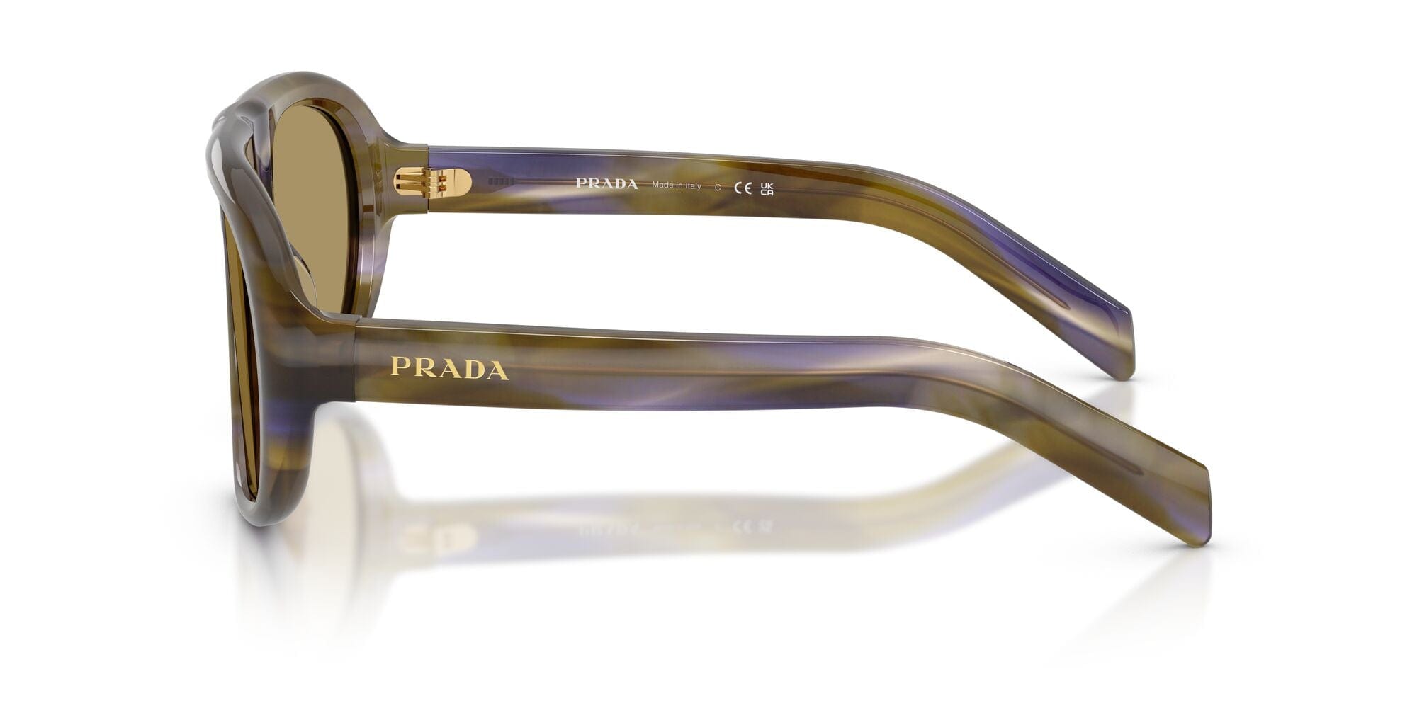 SPRC05S 23G70G striped laguna/green olive lens