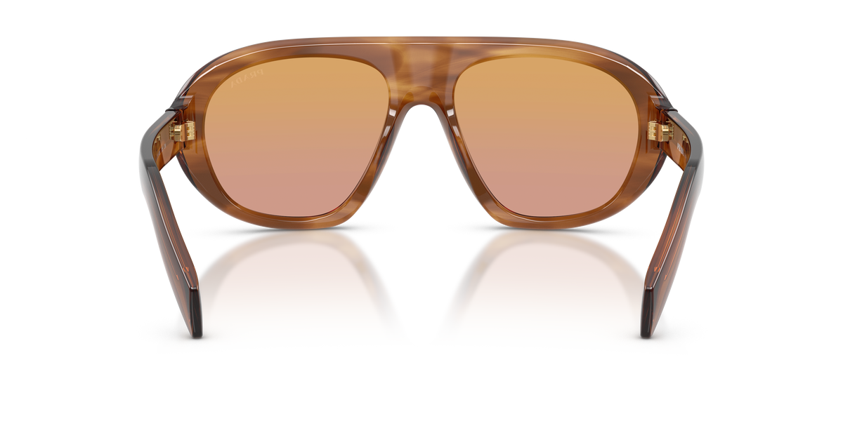 SPRC05S 25O04N striped rosewood/orange dark pink lens