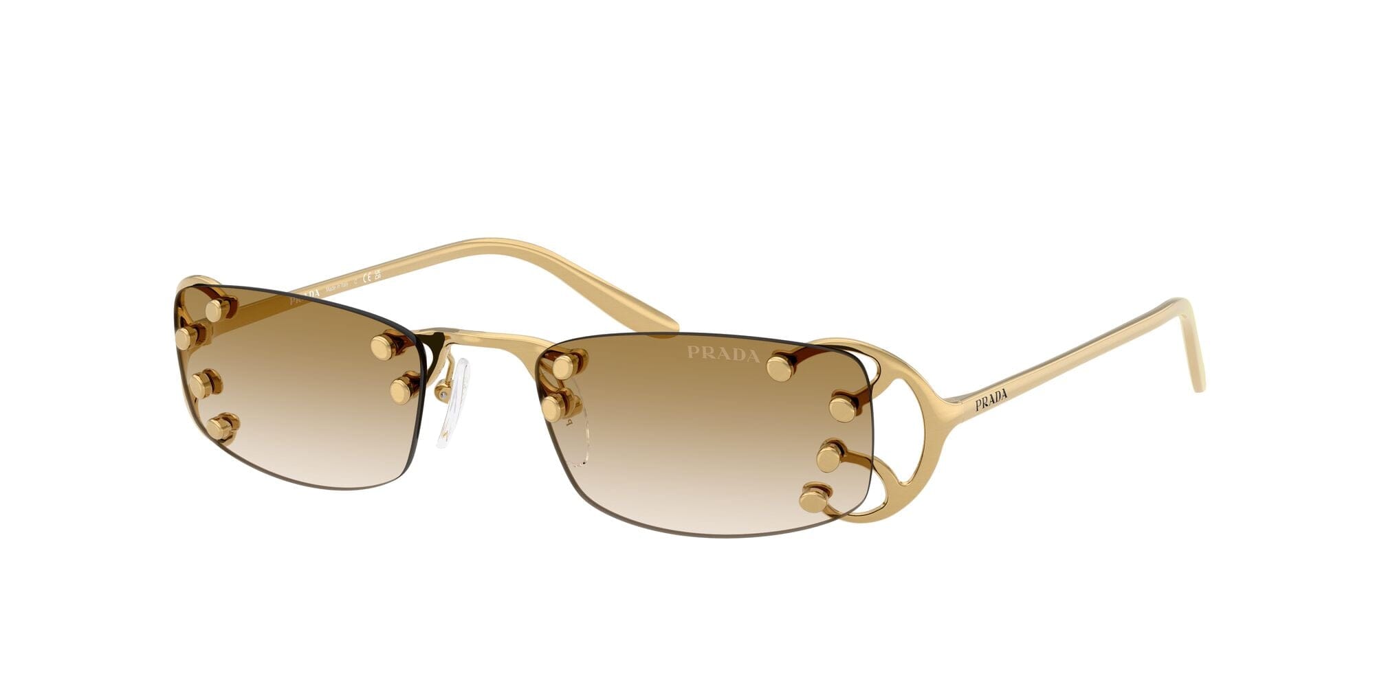 SPRC57S 29H30V oro pallido nouveau/light brown clear gradient lens