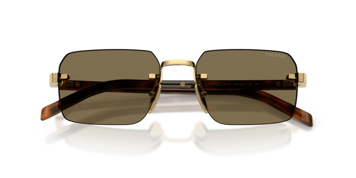SPRD55S 5AK90F size 55 gold/light brown lens sunglasses