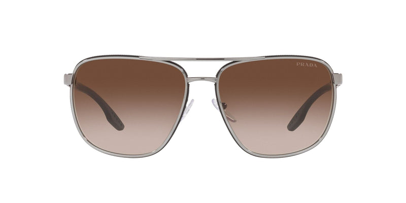 SPS50YS 5AV02P (62) GUNMETAL/BROWN GRADIENT LENS