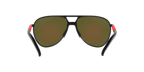 SPS51XS 1BO08U MATTE BLACK/LIGHT GREEN BLUE MIRROR