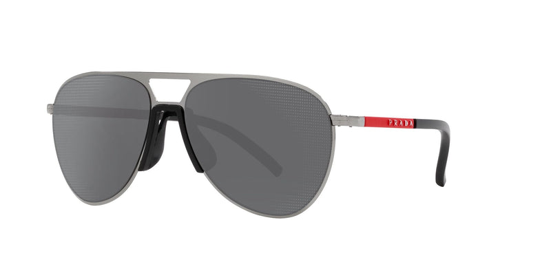 SPS51XS 5AV07U GUNMETAL/GREY MIRROR BLACK LENS