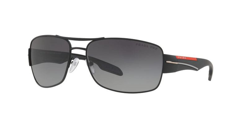 SPS53NS DG05W1 BLACK RUBBER/POLARISED GREY LENS