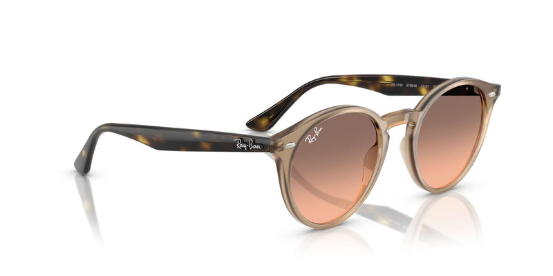 RB2180 678846 (49) turtledove/pink gradient grey lens