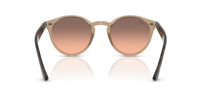 RB2180 678846 (49) turtledove/pink gradient grey lens